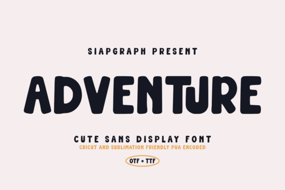 Adventure: A Playful Font for Creative Designs