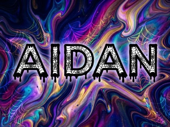 Aidan: A Hauntingly Creative Display Font for Dark Designs