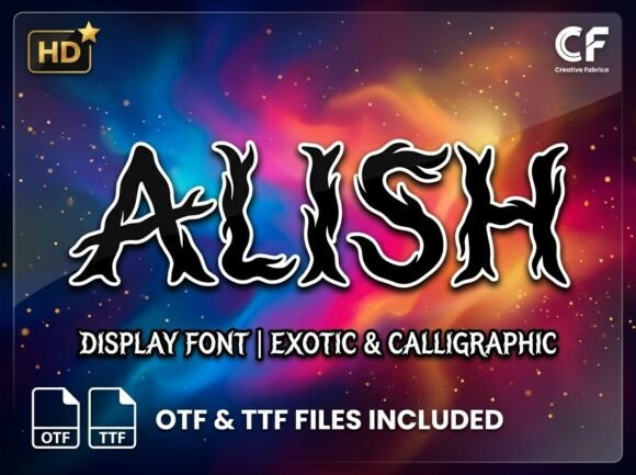 Alish: A Bold Typeface for Captivating Headlines