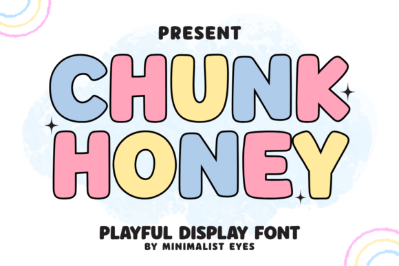 Chunk Honey: A Sweet Display Font for Creative Projects
