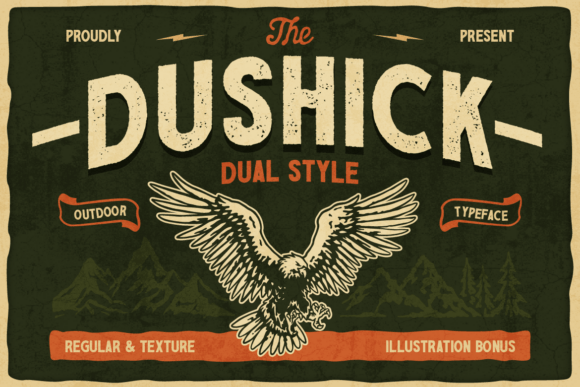 Dushick: A Rugged Display Font for the Modern Explorer