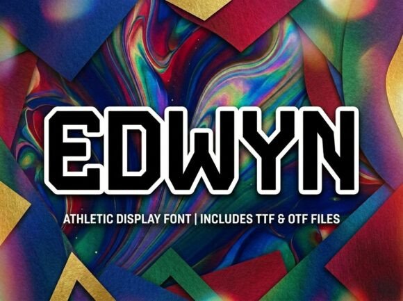 Edwyn: A Stunning Decorative Display Typeface