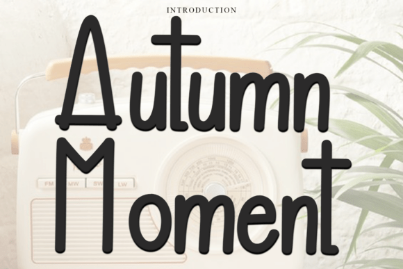 Embrace the Warmth of Autumn Moment Font