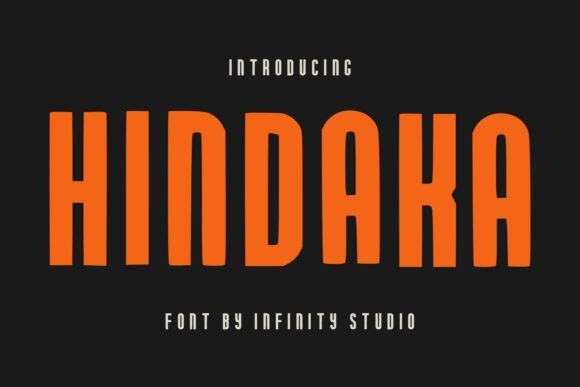 Hindaka: Bold Condensed Font for Modern Impact
