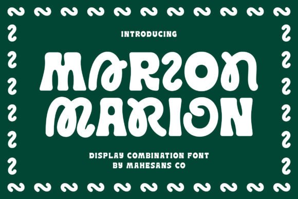 Marion: A Font That Melts with Retro Charm
