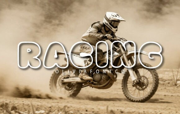Racing: The Dynamic Display Font for High-Impact Visuals