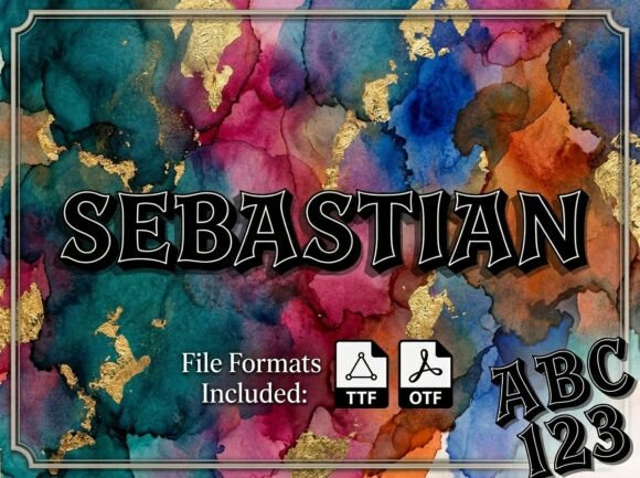 Sebastian: A Bold Display Typeface for Impactful Design