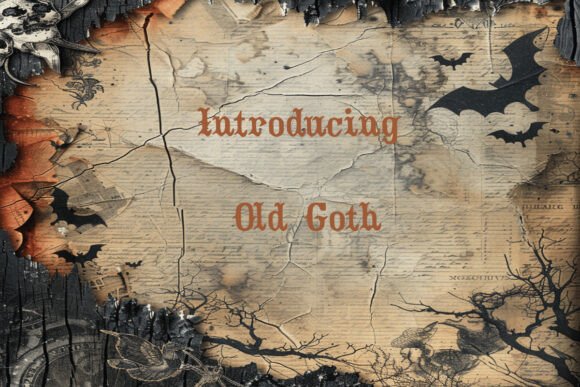 Unveiling Old Goth: Your Go-To Display Font for Timeless Design