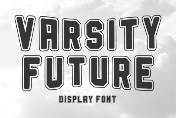 Varsity Future: A Bold Display Font for Modern Branding